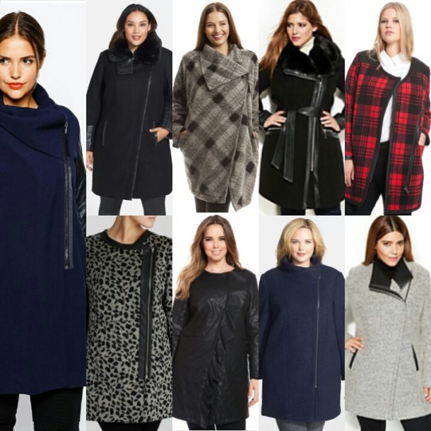 PLUS SIZE_ Assymetrical Coat