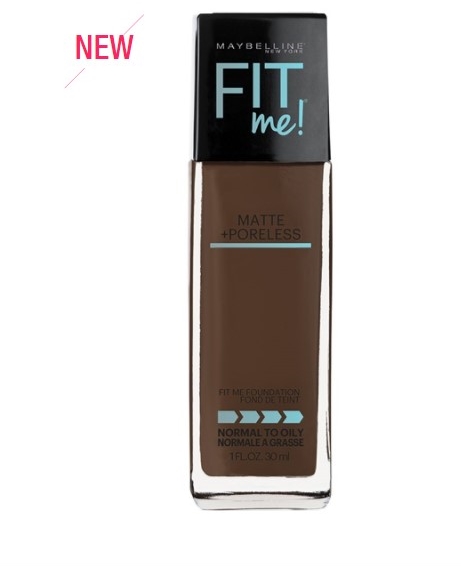 Maybelline Fit Me Foundation 16 new shades