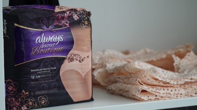 Always Discreet Boutique bladder leaks