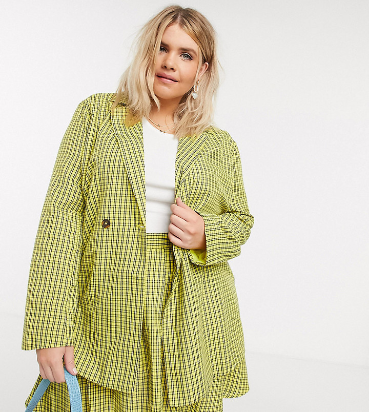 asos plus size blazers