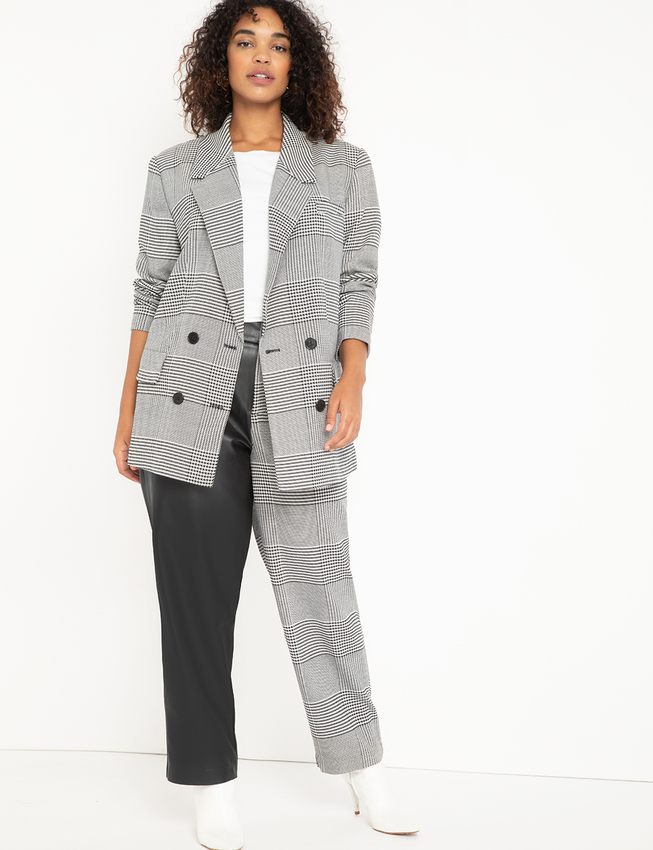 plus size oversized blazer